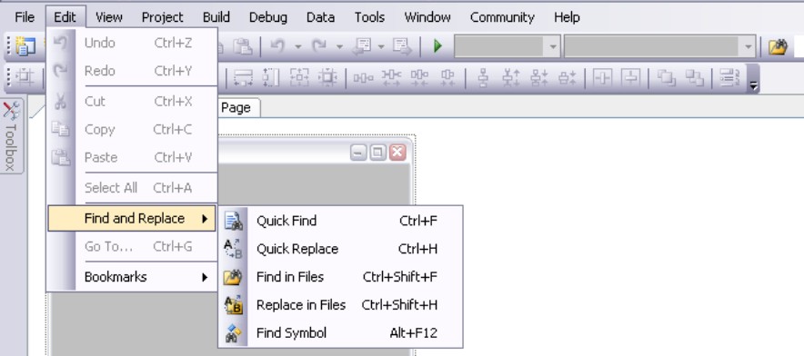 Figure 10-5: Submenus reduce the number of commands in a pull-down menu but make it harder to find a command.